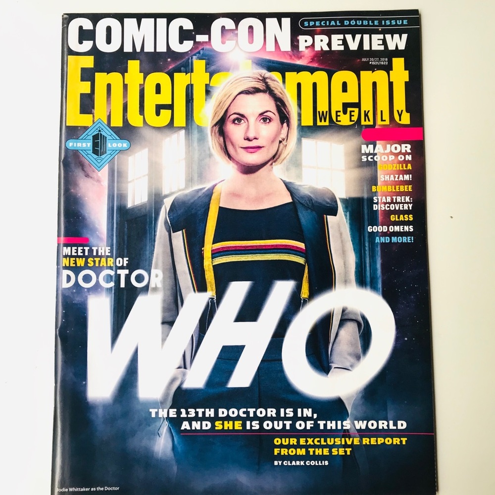 Lady Doctor Who Comic Con EW Magazine 2018